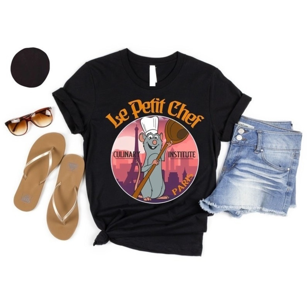 Remy Mouse Le Petit Chef Shirt, Funny Disney Ratatouille T-shirt
